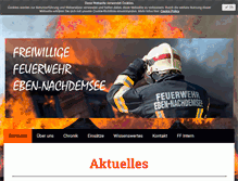 Tablet Screenshot of ff-eben-nachdemsee.at